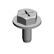 (x22)TAPPING SCREW:ROUND POINT:3X8