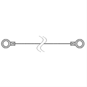 (x2)GROUND WIRE:CARRIAGE