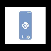 DECAL:GUIDE PLATE:LENGTHWISE UPPER:OPEN AND CLOSE:RB6
