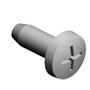 (x4)BINDING HEAD TAPPING SCREW:ES:3X8