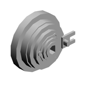 ELECTROMAGNETIC CLUTCH:0.35NM:DUPLEX