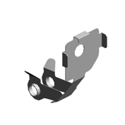 (x3)SPRING PLATE:ROLLER:DRIVEN