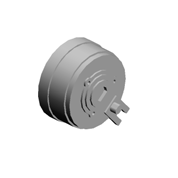 ELECTROMAGNETIC CLUTCH:0.45NM:PAPER FEED