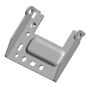 (x4)BRACKET:HINGE:UPPER