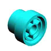 GEAR:DRIVE:PAPER FEED:NO.3