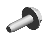 (x17)HEXAGON HEAD TAPPING SCREW:ES:3X10