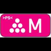 DECAL:POSITIONING DISPLAY:TONER SUPPLY:M