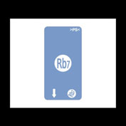 DECAL:GUIDE PLATE:LENGTHWISE LOWER:OPEN AND CLOSE:RB7