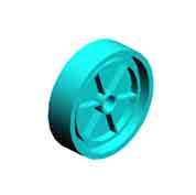 GEAR:DRIVE:PAPER FEED:NO.2