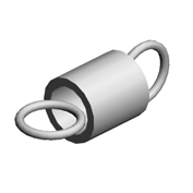 Витая пружина прижима валов 55 Н, (x2)COIL SPRING:PRESSURE:55N