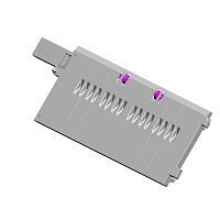 GUIDE PLATE:LENGTHWISE UPPER:OPEN AND CLOSE:ASS'Y