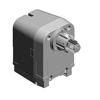 FLANGE:PAPER FEED UNIT:DRIVEN:ASS'Y
