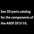 (EU[IM 4000/5000]):See 3D parts catalog for the components of the SPDF DF3110.
