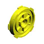 (x2)TIMING PULLEY:S1.5M:101