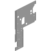 SUPPORTING PLATE:DOOR:FRONT LEFT