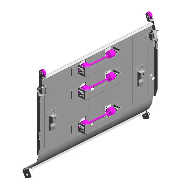 GUIDE PLATE:OPEN AND CLOSE:VERTICAL TRANSPORT:LOWER:ASS'Y