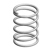 (x2)COMPRESSION SPRING:FIX:10N