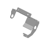 BRACKET:POSITIONING ROLLER