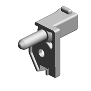 (x4)HOLDER:LOCK:CLEANING UNIT:REAR