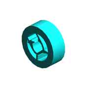 (x2)TONER COLLECTION GEAR COIL