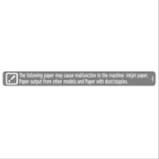 DECAL:CAUTION:INKJET:PAPER