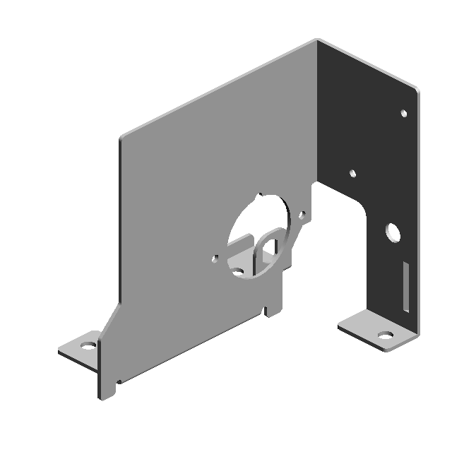 LEFT DC MOTOR BRACKET