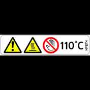 (-NA/-CHN/-EU):DECAL:H-TEMP WARNING:SMALL