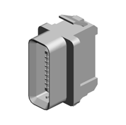 (x4)CONNECTOR:DRAWER:8POLE:REC