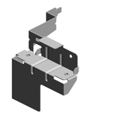 BRACKET:COVER:LEFT UPPER REAR