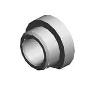 PLAIN SHAFT BEARING:DIA6