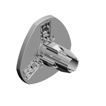 Втулка бумаги в сборе, PAPER SPOOL:ASS'Y