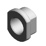 Плоский подшипник вала:6X10X6, PLAIN SHAFT BEARING:6X10X6