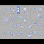 Главная наклейка: 12 языков, DECAL:PULL OUT:RIGHT:B4