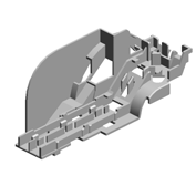 HOLDER:HARNESS:LEFT INNER REAR