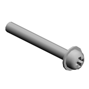 (x2)SCREW:POLISHED ROUND/SPRING:M3X25