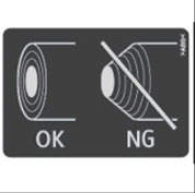 DECAL:CAUTION:ROLL PAPER:CORE