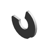 RETAINING RINGS-E:SILENCER:DIA3