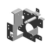 (x2)BRACKET:DC STEPPER MOTOR:PAPER FEED