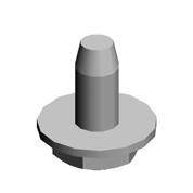 (x8)TAPPING SCREW:ROUND POINT:3X6