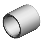 PLAIN SHAFT BEARING:DIA6X8