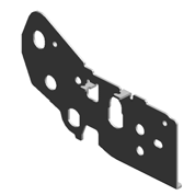 SIDE PLATE:FRONT:REVERSE UNIT