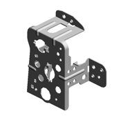 BRACKET:USED TONER:TRANSFER/SEPARATION UNIT