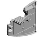 Правая крышка держателя рулона блока подачи бумаги, COVER:PAPER FEED UNIT:PAPER SPOOL:RIGHT