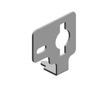 BRACKET:STOPPER:MECHANICAL SPRING CLUTCH