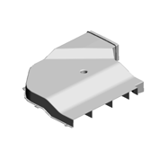 DUCT:HEAT SHIELD:FUSING:UPPER