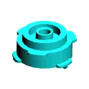 (x2)GEAR:PULLEY:ROLLER:SHIFT