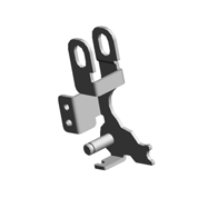 LEVER:TENSION:HEAT ROLLER:FRONT LEFT:PEEN