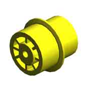 TIMING PULLEY:ROLLER:CIS:EXIT:FRONT