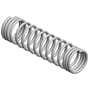 (x2)COMPRESSION SPRING:ENTRANCE:3.3N