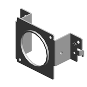 BRACKET:DC STEPPER MOTOR:DUPLEX:RIGHT